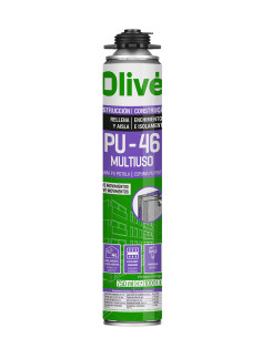 ESPUMA POLIURETANO PISTOLA PU46 750 ML