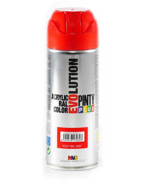PINTURA AER ACR.MARRON RAL 8001 BR 400 ML