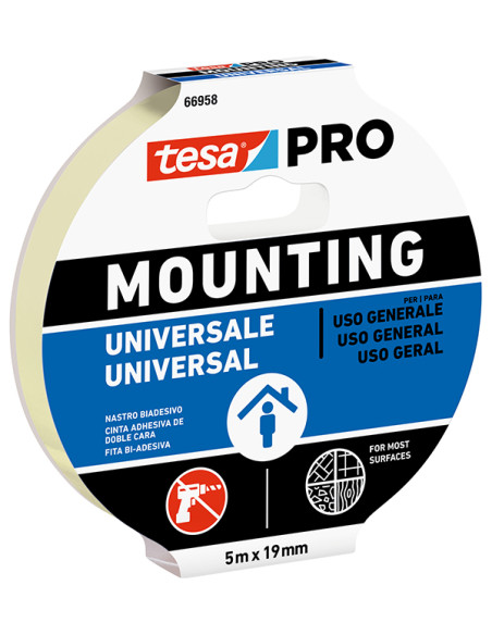 CINTA DOBLE CARA 5MTX19 MM