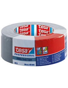 CINTA MULTIUSO AMERICANA GRIS 10 MX50 MM