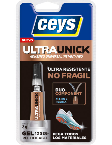PEGAMENTO INSTANT CIANO UNICK 3 G