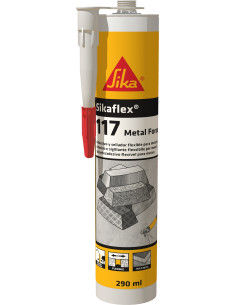 ADHESIVO ELASTICO METALES GRIS 290 ML