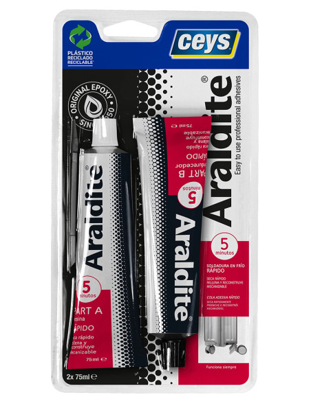 PEGAMENTO RAPIDO PROFES.BLISTE 75+75 ML