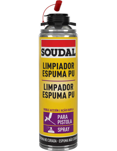 LIMPIADOR ESPUMA POLIURETANO 500 ML