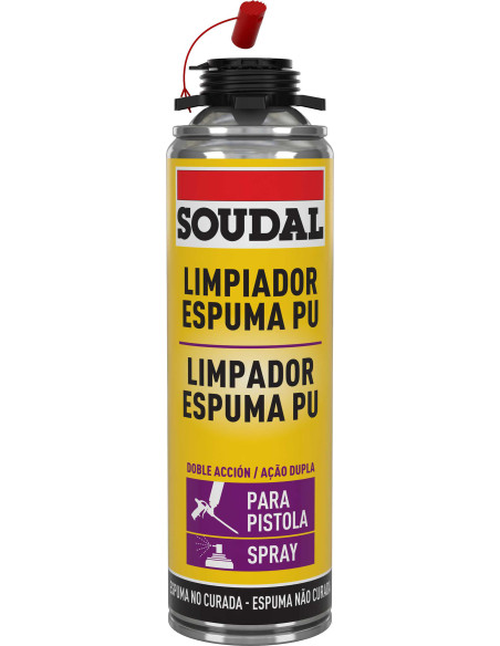 LIMPIADOR ESPUMA POLIURETANO 500 ML
