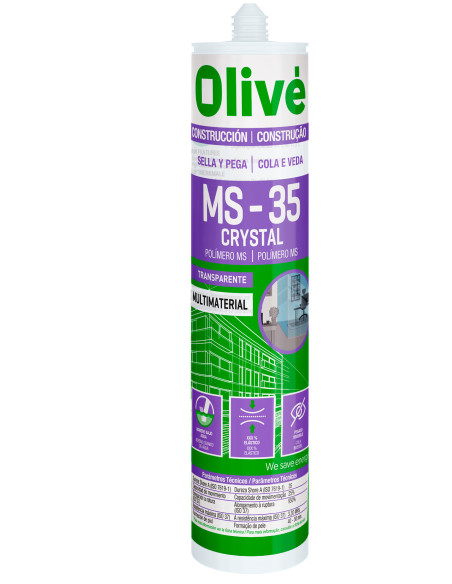 ADHESIVO SELLADO MULTIMATERIA MS NEGRO 300 ML