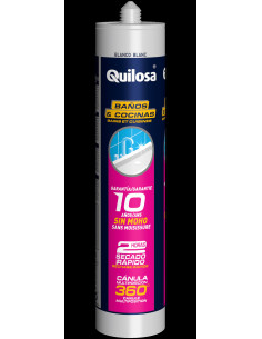 SILICONA TUBO SANITARIA BLANC 280 ML