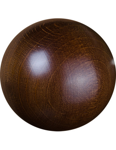 TERMINAL MADERA BOLA BL2 NOGAL 20 MM