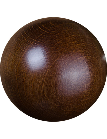 TERMINAL MADERA BOLA BL2 NOGAL 20 MM