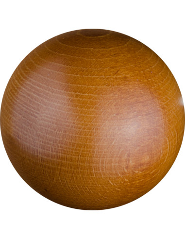 TERMINAL MADERA BOLA BL2 TECA 20 MM