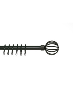 BARRA METAL EXT KIT NEVADA NEGR 125-245 CM