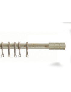 BARRA METAL EXT KIT KANSAS ORO/CREM 125-245 CM