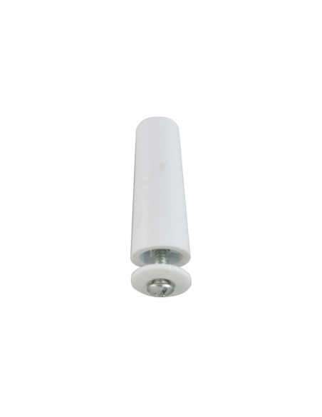 TOPE PERSIANA C/TORNI. BLANCO 60 MM