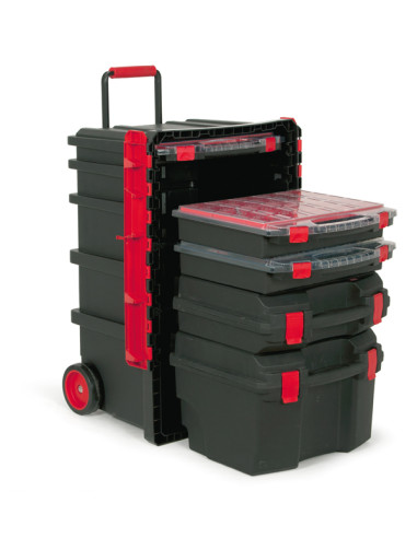 CAJA HERRTAS RUEDAS TRAIL BOX 50X40X77CM