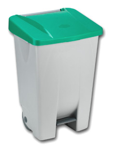 CONTENEDOR PEDAL RUEDAS 80 L