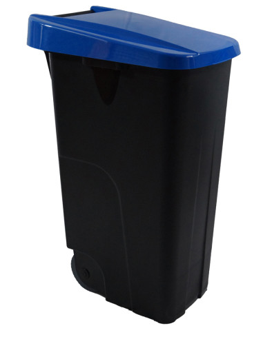 CONTENEDOR RUEDA ECO AZUL 110 L