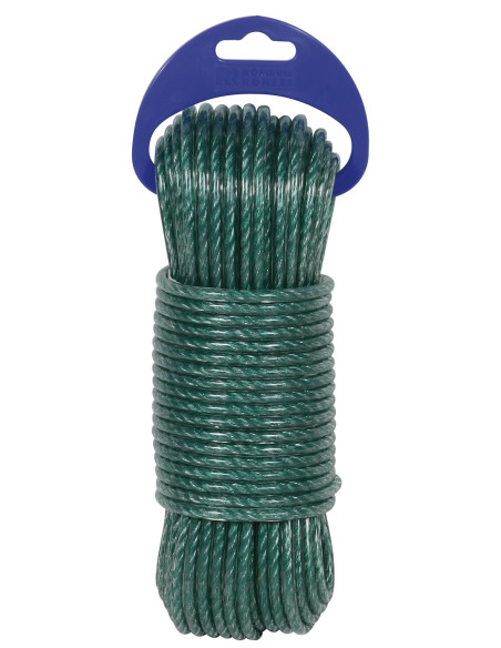 CABLE ACERO PLASTIFIC 3,5MM VD 25 M