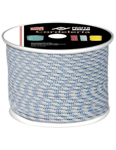 CUERDA PA TRENZ C/ALMA 10MM BLNC 100 M