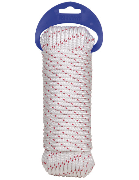 CUERDA ARRANQUE MOTORES 4MM BLAN 25 M