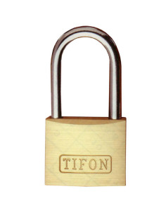 CANDADO LATON ARCO LARGO 30 MM