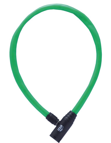 CANDADO CABLE BICI JUNIOR VERD 60 CM