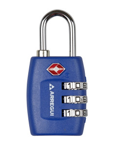 CANDADO TSA ZINC/ABS COMBINAC