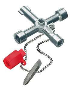 LLAVE ARMARIOS, CONTROL Y PASO 76 MM