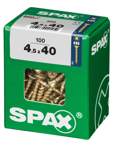 TORNILLO CP YELLOX PZ 4,5X40 MM