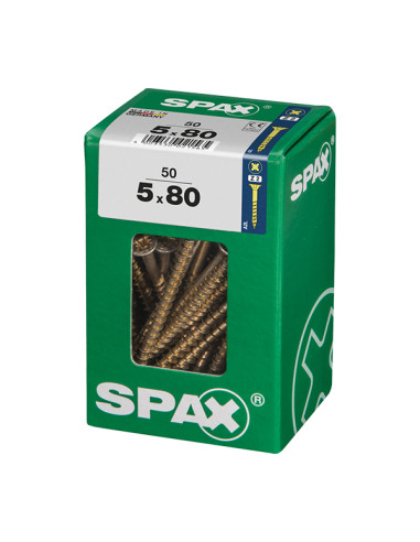 TORNILLO CP YELLOX PZ 5X80 MM