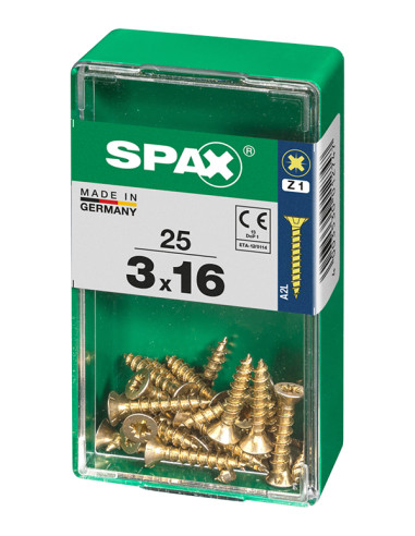 TORNILLO CP YELLOX PZ 3X16 MM