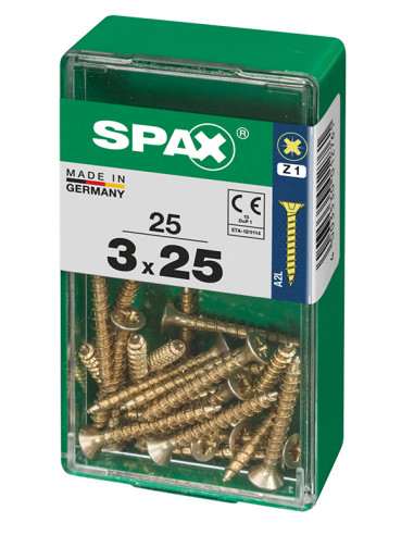 TORNILLO CP YELLOX PZ 3X25 MM