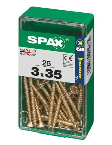 TORNILLO CP YELLOX PZ 3X35 MM