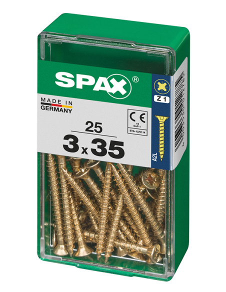 TORNILLO CP YELLOX PZ 3X35 MM