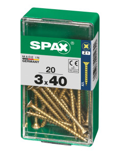 TORNILLO CP YELLOX PZ 3X40 MM