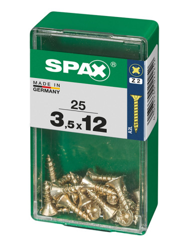 TORNILLO CP YELLOX PZ 3,5X12 MM