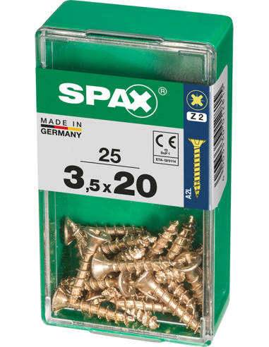 TORNILLO CP YELLOX PZ 3,5X20 MM