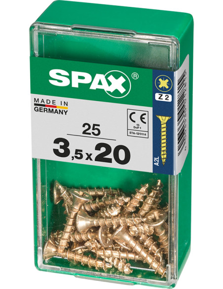 TORNILLO CP YELLOX PZ 3,5X20 MM