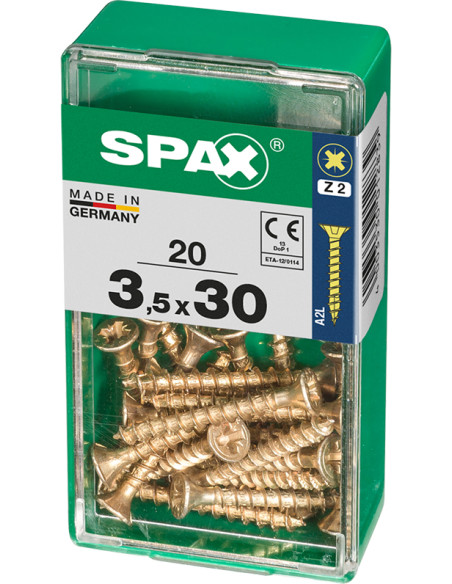 TORNILLO CP YELLOX PZ 3,5X30 MM