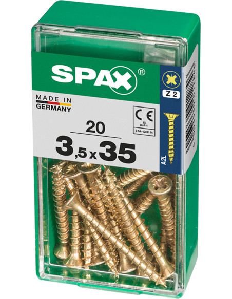 TORNILLO CP YELLOX PZ 3,5X35 MM