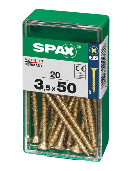 TORNILLO CP YELLOX PZ 3,5X50 MM