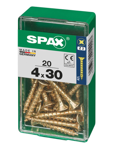 TORNILLO CP YELLOX PZ 4X30 MM