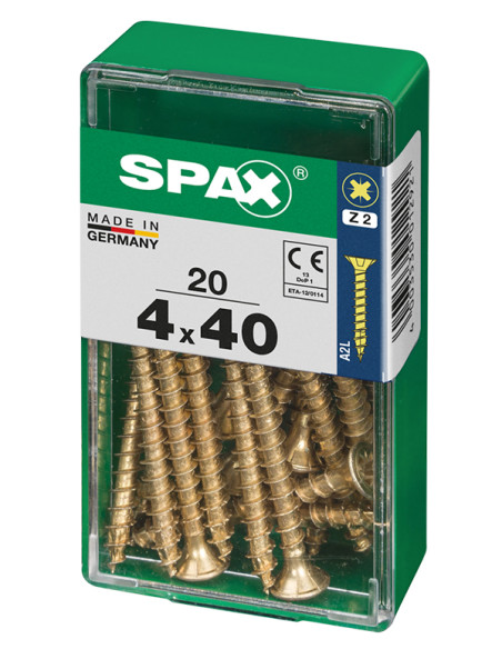 TORNILLO CP YELLOX PZ 4X40 MM