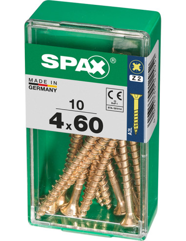 TORNILLO CP YELLOX PZ 4X60 MM