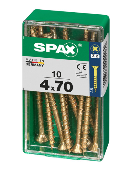 TORNILLO CP YELLOX PZ 4X70 MM