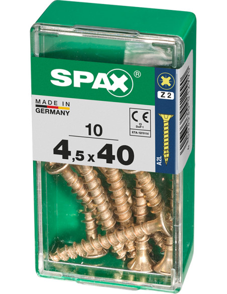 TORNILLO CP YELLOX PZ 4,5X40 MM