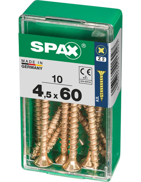 TORNILLO CP YELLOX PZ 4,5X60 MM