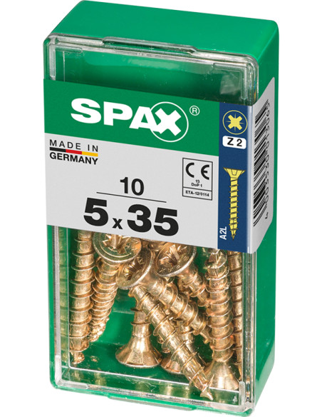 TORNILLO CP YELLOX PZ 5X35 MM