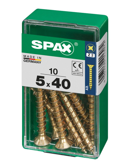 TORNILLO CP YELLOX PZ 5X40 MM