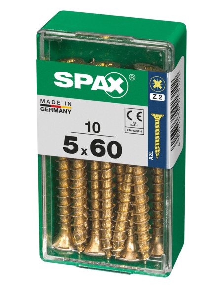 TORNILLO CP YELLOX PZ 5X60 MM
