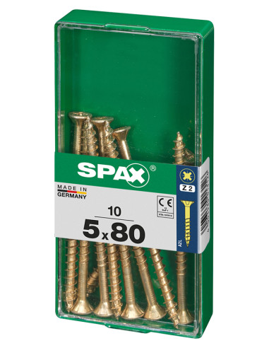 TORNILLO CP YELLOX PZ 5X80 MM